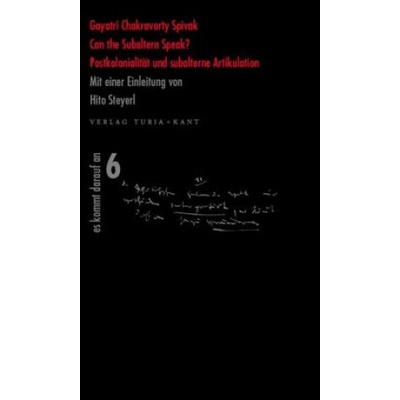 Can the Subaltern Speak? | Stefan Nowotny