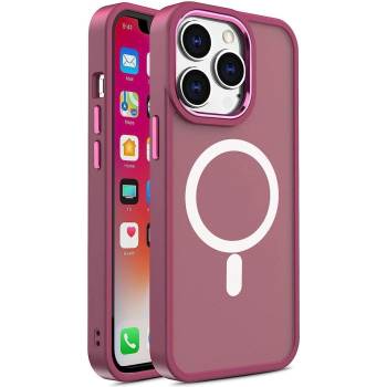 HQWear Кейс HQWear Color Matte MagSafe за iPhone 14 Plus, бордо (KXG0065667)