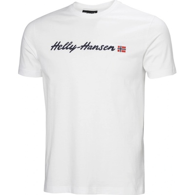 Helly Hansen pánské triko Core Graphic T 2.0 bílá