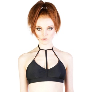 Disturbia Clothing бански костюми жени (горен част) disturbia - Чокър - dis808-blk