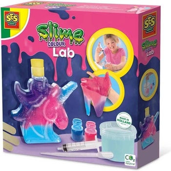 SES Výroba slizu Barevný jednorožec v tubě