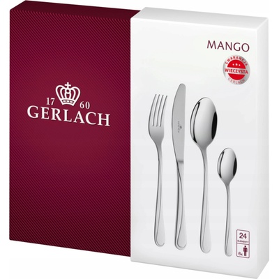 Sada příborů Mango Gerlach 24 ks lesklá