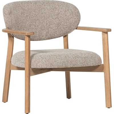 Wood Udar Béžové s dubovou podnoží