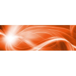 DIMEX ART Фототапет за кухня - оранжева абстракция 180 x 60 см