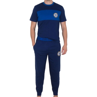 FC Chelsea pánské pyžamo kr.rukáv tm.modré