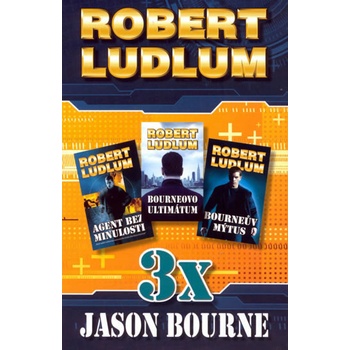 3x Jason Bourne - Robert Ludlum
