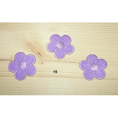 Nažehľovačka kvet priemer 3,5cm 15
