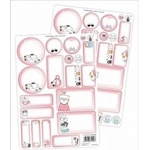 LearnHow Name stickers - Kitty 44pcs