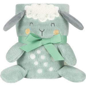 Kikka Boo Бебешко одеяло с 3D бродерия Sleepy Sheep (31103020170)