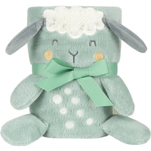 Kikka Boo Бебешко одеяло с 3D бродерия Sleepy Sheep (31103020170)