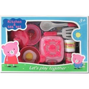 Armtoys КУХНЕНСКИ КОМПЛЕКТ С КОТЛОН И ЯЙЦЕ В КУТИЯ ПРАСЕНЦЕ - armtoys