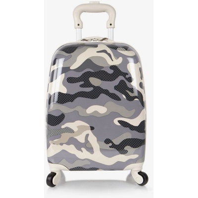 HEYS Детски куфар Heys 4w Grey Camo Patterned Heys | Siv | Момичешки | ЕДИН РАЗМЕР