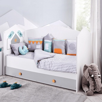 Carmen Бебешка кошара и детско легло 2в1 BIRD HOUSE 70 x 170 (3575232)