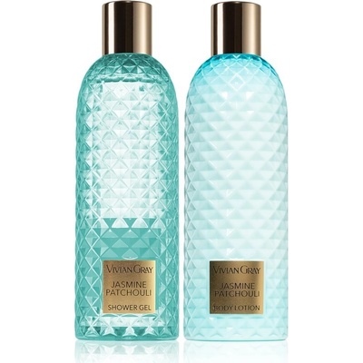 Vivian Gray Gemstone jemný sprchový gel 300 ml + pečující tělový krém 300 ml dárková sada