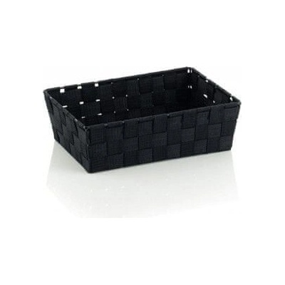KELA Koš ALVARO PP, černá 29,5x20,5x8,5cm KL-23021
