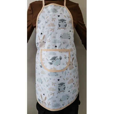 Polášek Dětská bavlněná zástěra s motivem Zvířátka