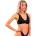 NEBBIA Triangle Bralette With Padding 457 bikini top - Black (Black)