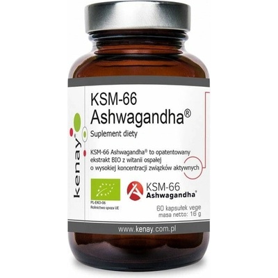 Kenay KSM-66 Ashwagandha BIO 60 kapsúl