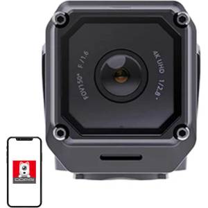  DDPAI DDPAI Ranger 4K видеорегистратор за мотоциклет с GPS и WiFi, сив (Ranger)