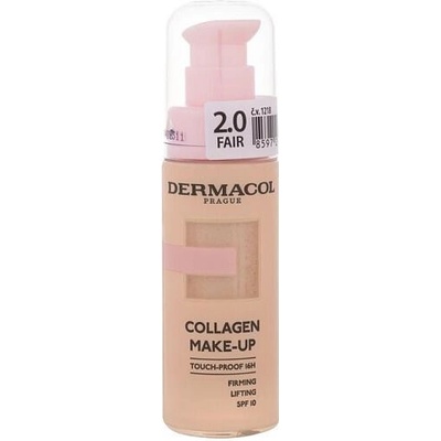 Dermacol Collagen Make-up SPF10 rozjasňující a hydratační make-up Fair 2,0 20 ml – Zbozi.Blesk.cz