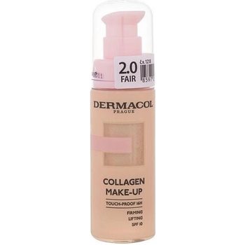 Dermacol Collagen Make-up SPF10 rozjasňující a hydratační make-up Fair 2,0 20 ml