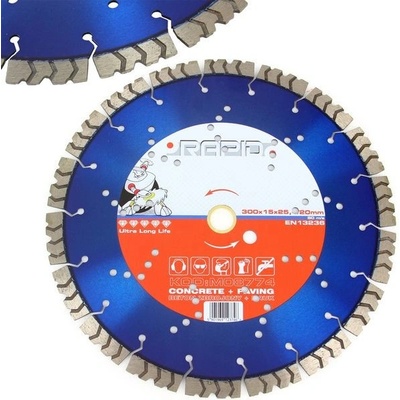 Rapid Kotouč řezný diamantový 300 x 15 x 25,4 / 20 mm M08774