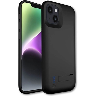 Techsuit Power Pro Battery Case 6000mAh - кейс с вградена батерия за iPhone 14 Plus (черен)