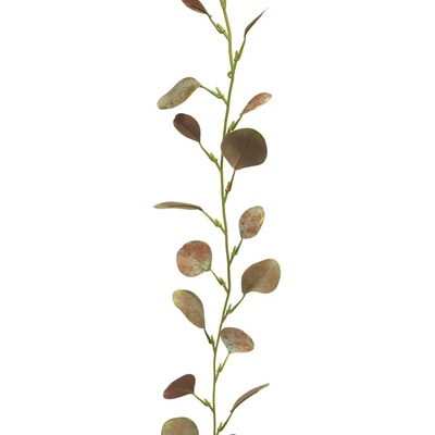 Girlanda - Blahovičník / Eukalyptus červený/burgundy 182 cm