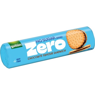 Gullón Sandwich sušienky plnené čokoládovým krémom bez pridaného cukru 250 g