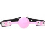 Kink Luminous Silicone Ball Gag 4cm Pink