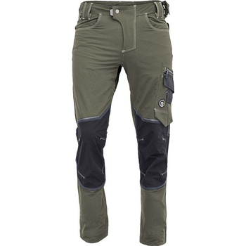 Cerva NEURUM PERFORMANCE Pracovné nohavice do pása olivová