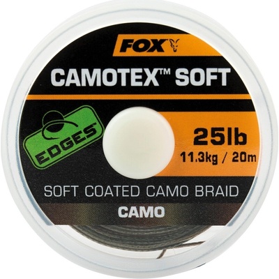 Fox šnúra Edges Camotex Soft 20m 35lb