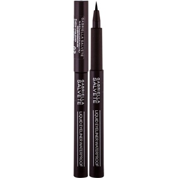Gabriella Salvete Liquid Eyeliner voděodolná očná linka 02 1,2 ml