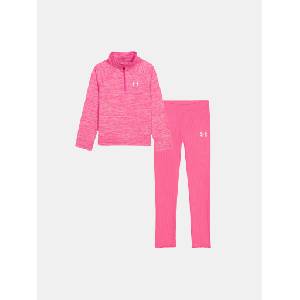 Under Armour Момичешки комплект Under Armour UA TECH TWIST 1/4 ZIP SET Under Armour | Rozov | Момичешки | 92-97