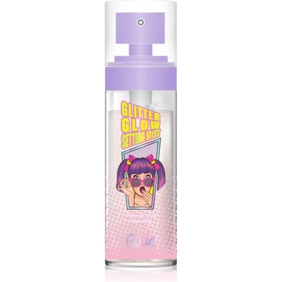 Rude Cosmetics Glitter Glow fixační sprej na make-up se třpytkami 60 ml