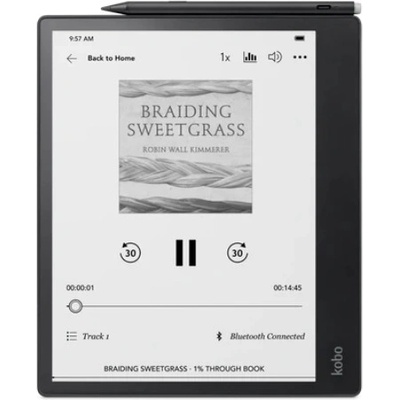 Kobo Elipsa 2E - Четец за е-книги, 10.3" E-Ink, 32GB, Stylus, ComfortLight PRO, 2.0GHz - Черен