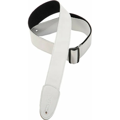 Levy's Leather Tri Glides White Каишка за китара (M7GP-WHT)