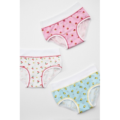 Jadea 3PACK бикини за момичета Frutta памучни (3p_808_kal)