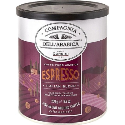 Corsini Espresso Italian Blend mletá 250 g