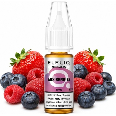 Elf Bar Elfliq Salt Mixed Berries 10 ml 10 mg