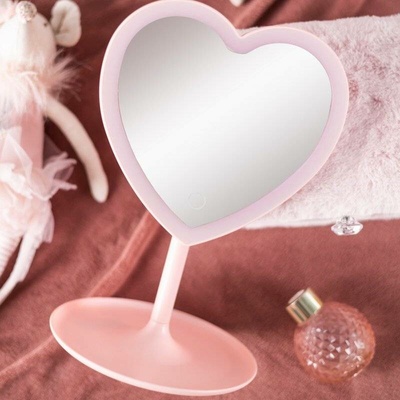 innoGIO kosmetické zrcátko GIOperfect Pink Heart