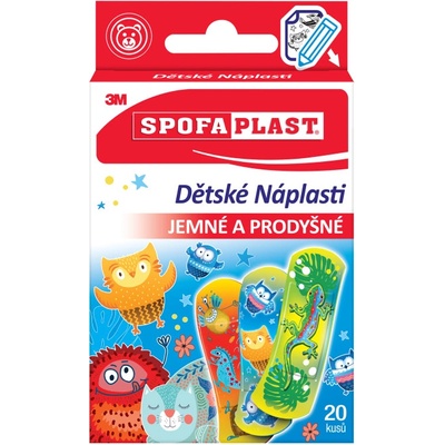 3M Spofaplast Náplasti pre deti Mix 20 ks