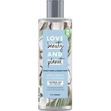 Love Beauty & Planet Sprchový gél s kokosovou vodou a kvetmi Mimosa 400 ml