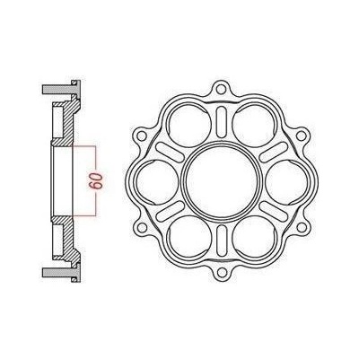 JT Sprockets JTA 750B | Zboží Auto