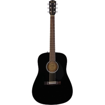 Image 1 of Fender CD-60S Dreadnought Black