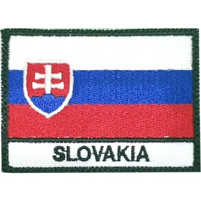 Nášivka vlajka Slovakia 70x50mm