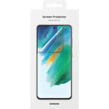 Samsung Оригинален Протектор за SAMSUNG S21 FE, Folio Glass EF-UG990CTE, Прозрачен (EF-UG990CTEGWW)