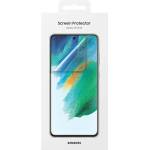 Samsung Оригинален Протектор за Samsung S21 FE, Folio Glass EF-UG990CTE, Прозрачен (EF-UG990CTEGWW)