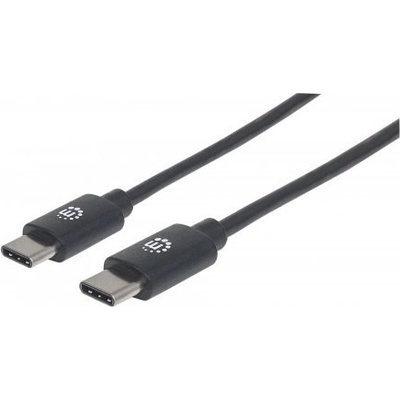 Manhattan 354868 USB-C samec USB-C samec, 0,5m, černý
