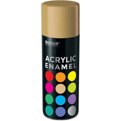 Biodur akrylový email v spreji 400 ml béžová